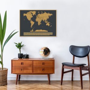 "Globe Fun" - World Map Memo Items